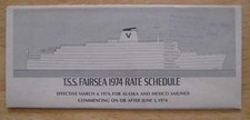 FAIRSEA (Sitmar) 1974 BROCHURE