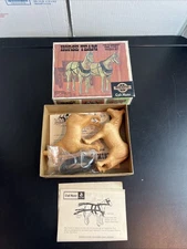 Vintage Craft Master Horse Team Old West Wooden Kit Model 50201 - New Open Box!