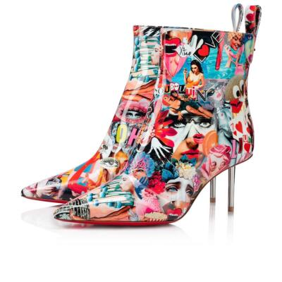 Shoes Louboutin A Pique Christian Louboutin EPIC 70 Patent Metal