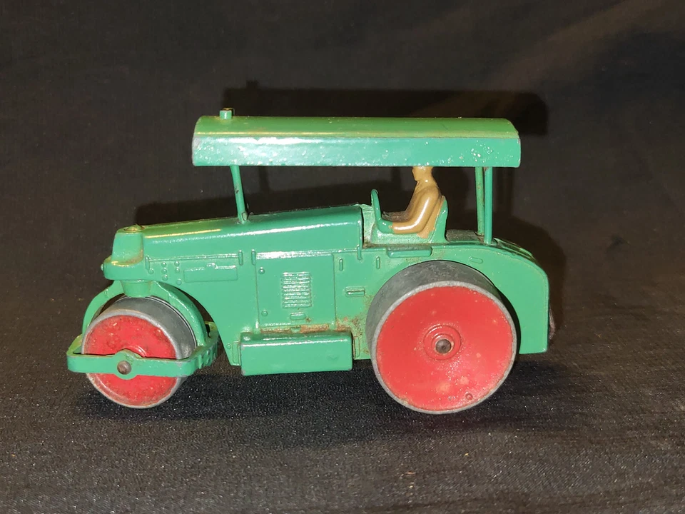 Rodillo de carretera diésel Barford 251 fundido a presión de colección Dinky Toys Inglaterra Meccano 1950 Foto 4 de 4