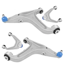 Front Upper Lower R & L Control Arms For 2014-2022 Maserati Quattroporte Ghibli