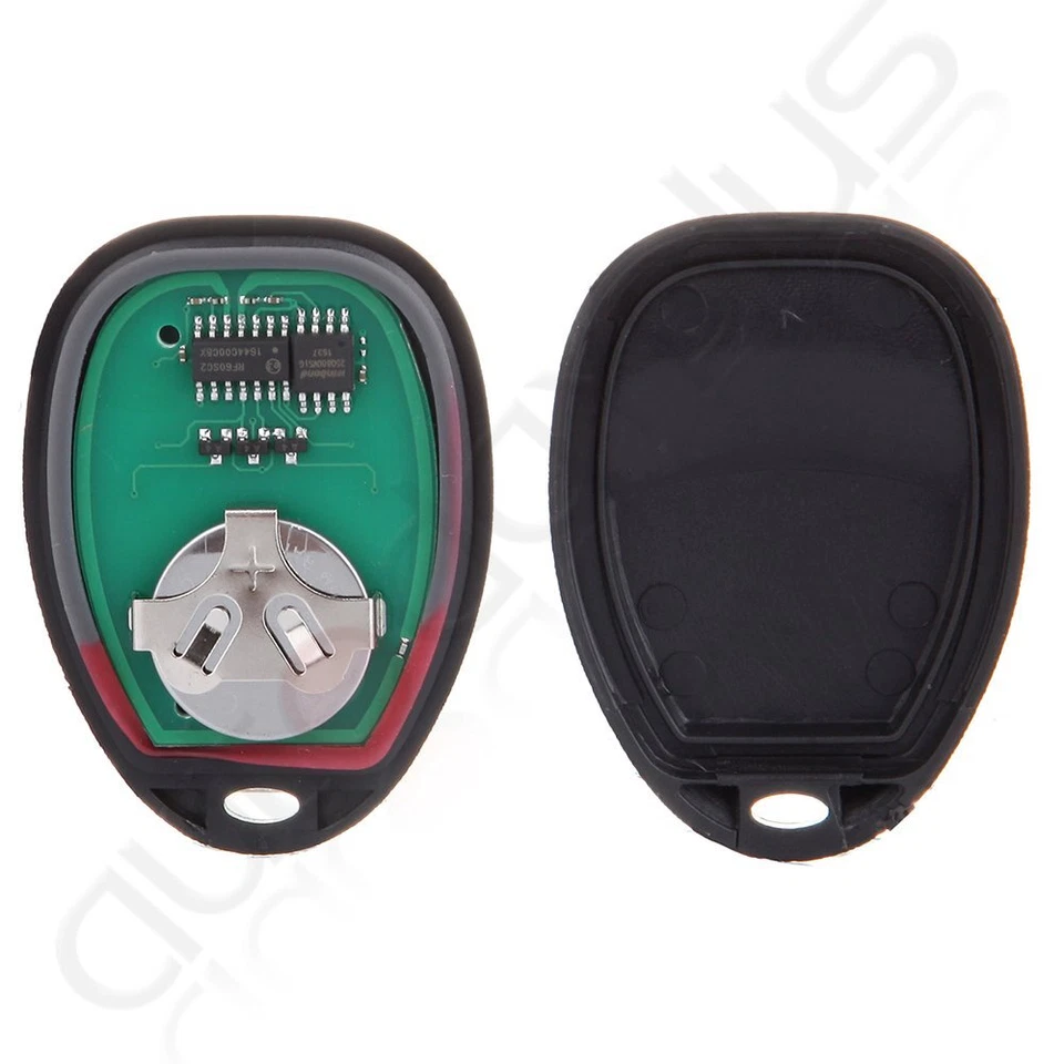 2 botões remotos chaveiro de carro para Chevrolet Malibu 2004 2005 2006 2007-2009 2010 - Imagem 3 de 4