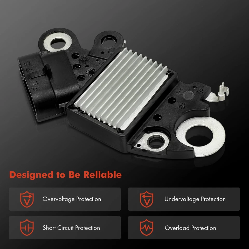 Regulador de tensão alternador 14.8V para Chevry Silverado 1500 Buick Cadillac GMC - Imagem 4 de 4