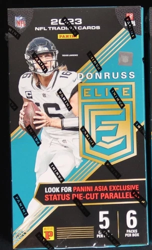 2023 Panini Donruss Elite NFL Football Factory Sealed ASIA TMALL Box 30 Cards