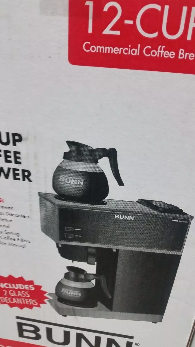 BUNN 12-cup Digital 3-Warmer Commercial Brewer 