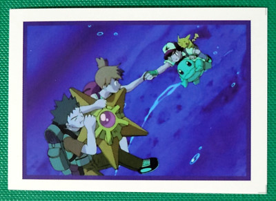 POKEMON Mew vs Mewtwo EO Sticker #32 ASH MISTY BROCK PIKACHU 2021 PERU America