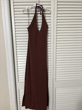 Old Navy Halter Neck Midi Dress