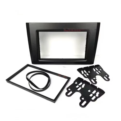 1x Marco Máscara Panel Fascia Radio Estéreo Coche Negro Para Volvo XC90 2002-2014 - Imagen 2 de 9