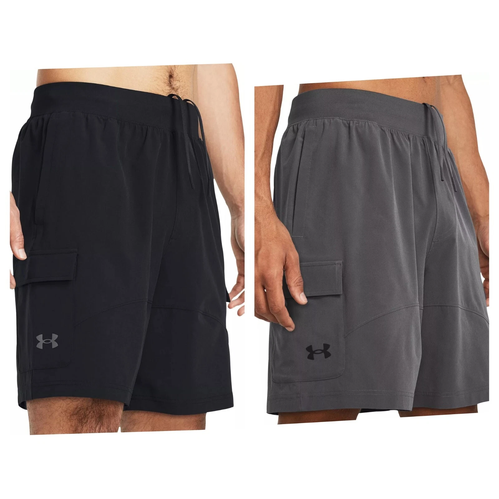 Under Armour Mens Cargo Shorts Stretch Activewear Gym Sports Black RRP £70
Opens in a new window or