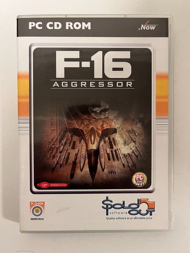 F-16 Aggressor (PC CD-ROM, Sold Out Software) - Complete, Used Flight ...