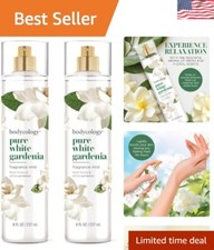 Refreshing Body Mist - Pack of 2, Pure White Gardenia Scent, 16 fl oz Total