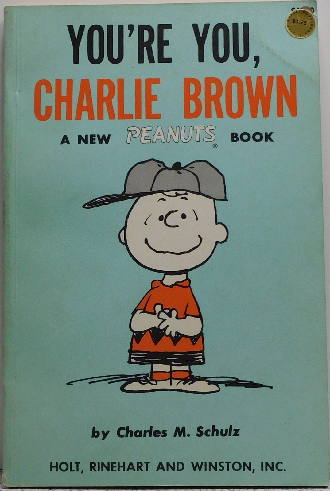 Vintage Peanuts Snoopy Charlie Brown Comic Book 1ST.Edition Excellent