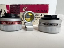 Vintage Kaligar Auxiliary Lens Set for Kodak Instamatic Camera New Old Stock