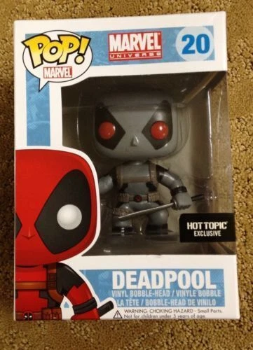 Funko Pop! Vinyl: Marvel Deadpool (X-Force) (Black , Grey) - Hot Topic Exclusive