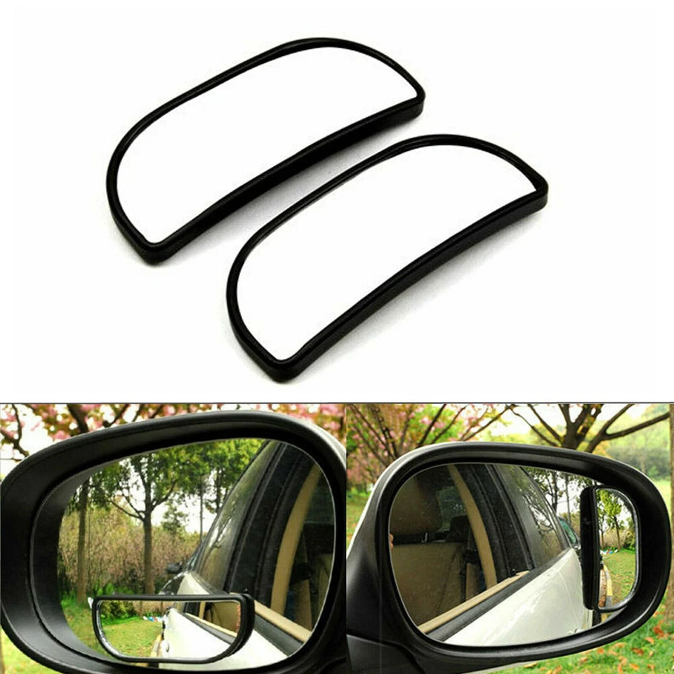 Espejo retrovisor gran angular rectangular para coche 2 piezas punto ciego auxiliar Foto 2 de 4