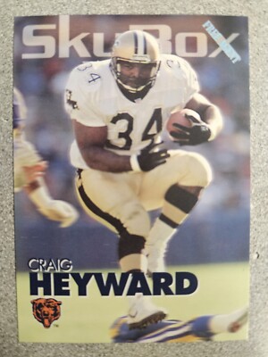 1993 SkyBox Impact Football Card #39 Craig Heyward
