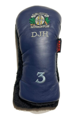 *St Charles CC AM&E Leather Fairway Wood HeadCover #3, BRAND NEW, FREE SHIP!