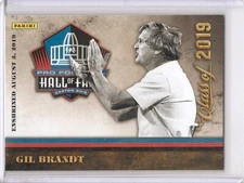 Class of 2019 Gil Brandt Panini Hall of Fame card - Unsigned - 2+ Discount