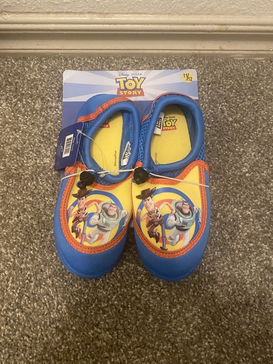 Disney Pixar Toy Story Children's Water Shoes Size 11/12 Blue for