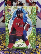 Garrett Pilon 2021-22 Upper Deck Ice Hockey Green Parallel #128 Rookie