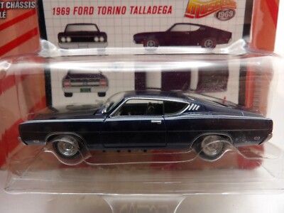 1969 FORD TORINO TALLADEGA       2006 JOHNNY LIGHTNING MUSCLE CARS 1969     1:64
