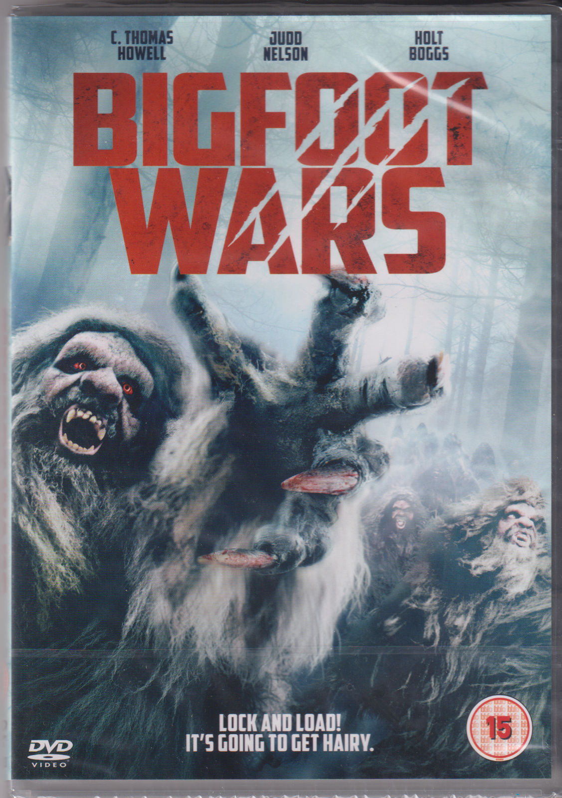 The Bigfoot Wars (DVD) ... Region 2 (New and Sealed)