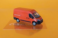 Busch 54601 Fiat Ducato 2014, Kasten, Rot, 1:87 Neu Modellauto