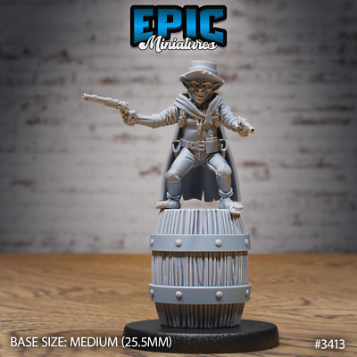 Goblin Outlaw B by Epic Miniatures Monster RPG D&D Pathfinder 3D Print