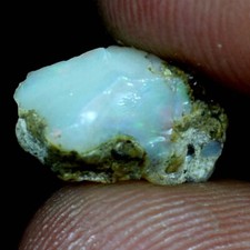 Ethiopian Fire Opal Rough 100 Natural Play Of Color Gemstone 02.35Cts.