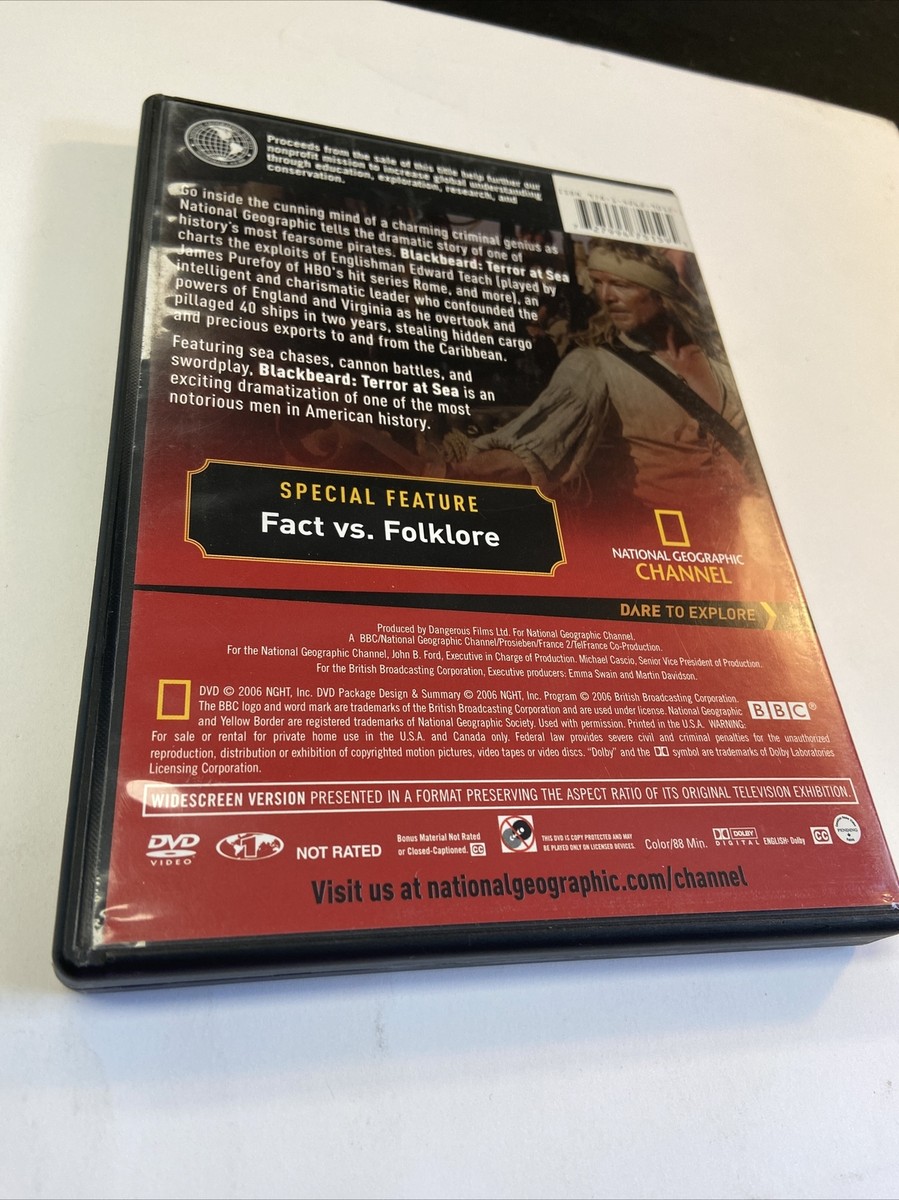 Blackbeard: Terror at Sea (DVD, 2006) 727994751595| eBay