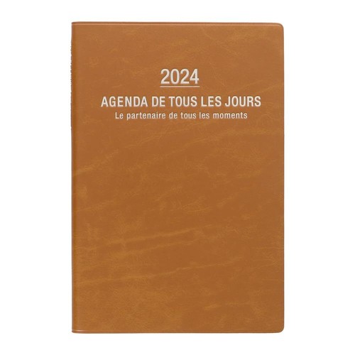 Notebook 2024 Schedule Book start October 2023 Weekly Vertical B6