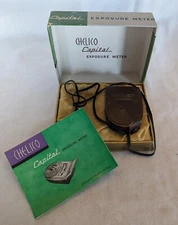 Vintage Chelico Capital Light Meter. In Original Box With Instructions Manual 