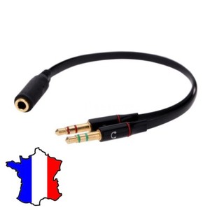 double jack micro casque