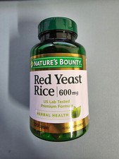Nature's Bounty Red Yeast Rice 600 mg - 120 Capsules
