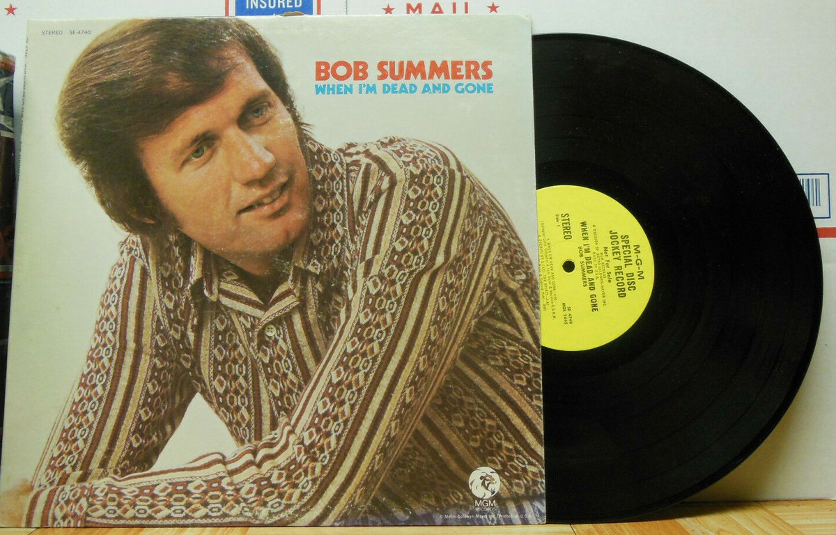 DJ Yellow Label PROMO LP Bob Summers–When I'm Dead And Gone DJ Yellow Label PROMO LP Bob Summers–When I'm Dead And Gone