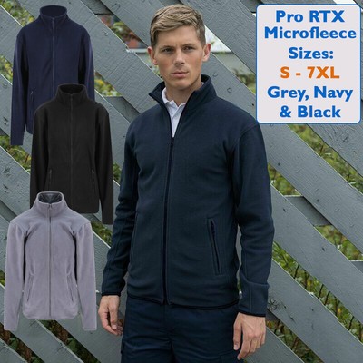 Fleece Jacket Zip Pocket Men's 