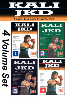 TED LUCAYLUCAY Kali Escrima / Jeet Kune Do (ALL 4 DVD Set)