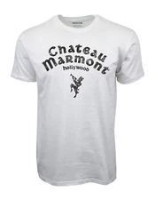 90s CHATEAU HOLLYWOOD ADULT SHORT SLEEVES T SHIRT WHITE