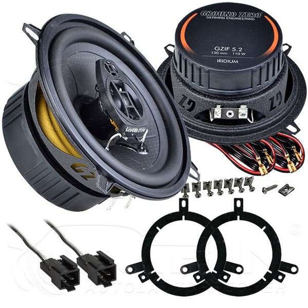 Ground Zero Lautsprecher FüR Chrysler 300M 1998-2004 Front Vorn TüR 110W #Akxw-image