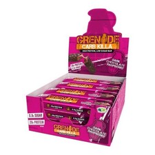 Image of Grenade Carb Killa Dark Chocolate Raspberry - Pack of 12 (60g each)