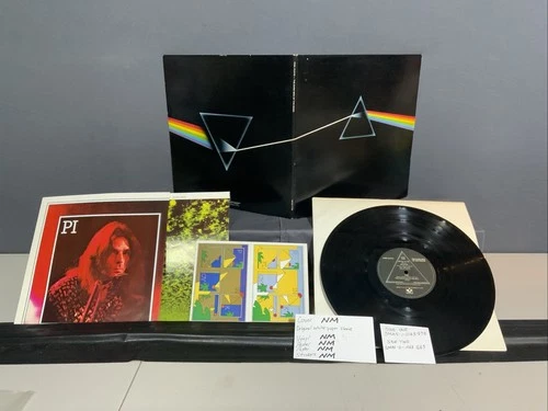 Pink Floyd Dark Side Of The Moon Vinyl Smas 11163 Harvest Posters Stickers NM/NM
