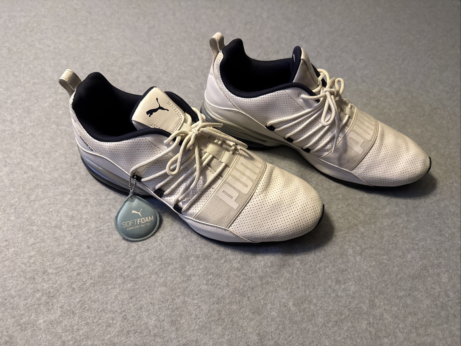 SAOLA Uomo PUMA Locell VSoft Foam 1.0 190596 Taglia 13 Bianco