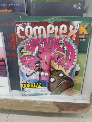 Complex Magazine The Gorillaz Olivia Munn April May 2010 Marc Ecko Rare Dare 