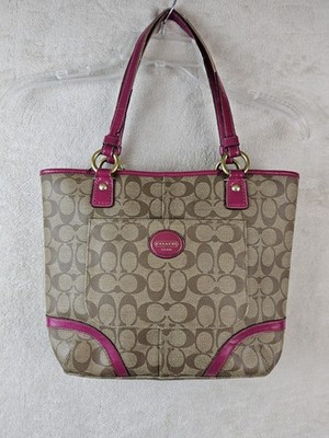 Coach F18917 Peyton Signature PVC Handbag Tote Purse | eBay