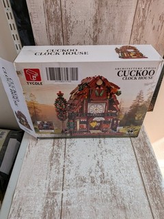 TYCOLE Cuckoo Clock House Architecture Building Blocks Set T2131 1909 Pcs Cg r09
