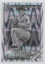 2021 Bowman Draft Chrome Black & White RayWave Refractor Shane Panzini 0b3