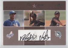 2004 Fleer Classic Clippings Silver 53/99 Merkin Valdez Edwin Jackson Auto 1q9