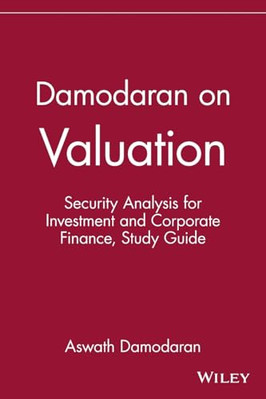 Damodaran on Valuation: Security Analysis for Investmen -  NEW Aswath Damodara 1