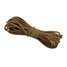 5.5 Yards x 3mm Faux Suede Leather Cord for Beading Camel