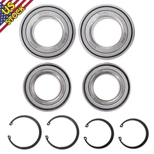 4pcs Front & Rear Wheel Bearings Kit for Polaris Ranger 400 425 500 570 700 800
